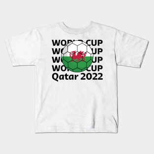 World Cup Qatar 2022  - Team Wales Kids T-Shirt